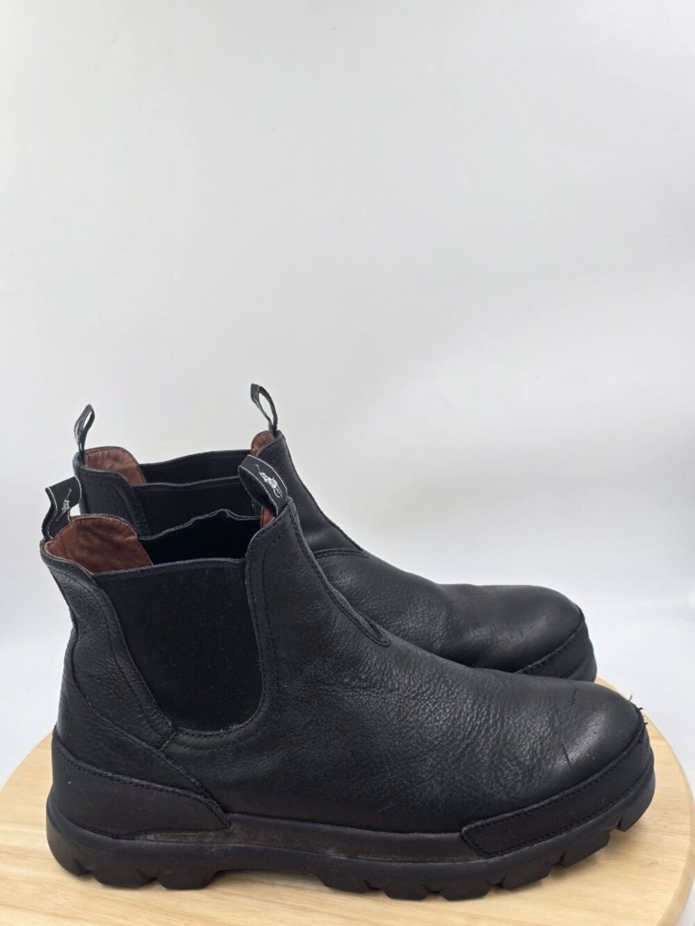 Polo Ralph Lauren Men's Oslo Leather Chelsea Boots Sz 11D